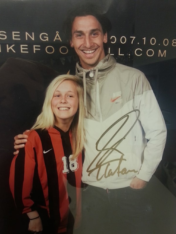 Zlatan har nått nya höjder – och det har Mathilda också